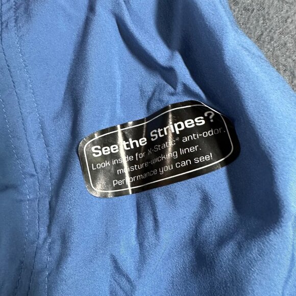 Insport Shorts Womens‎ Large X160 Low Rise Runner Shorts Blue Lightweight - Picture 7 of 11